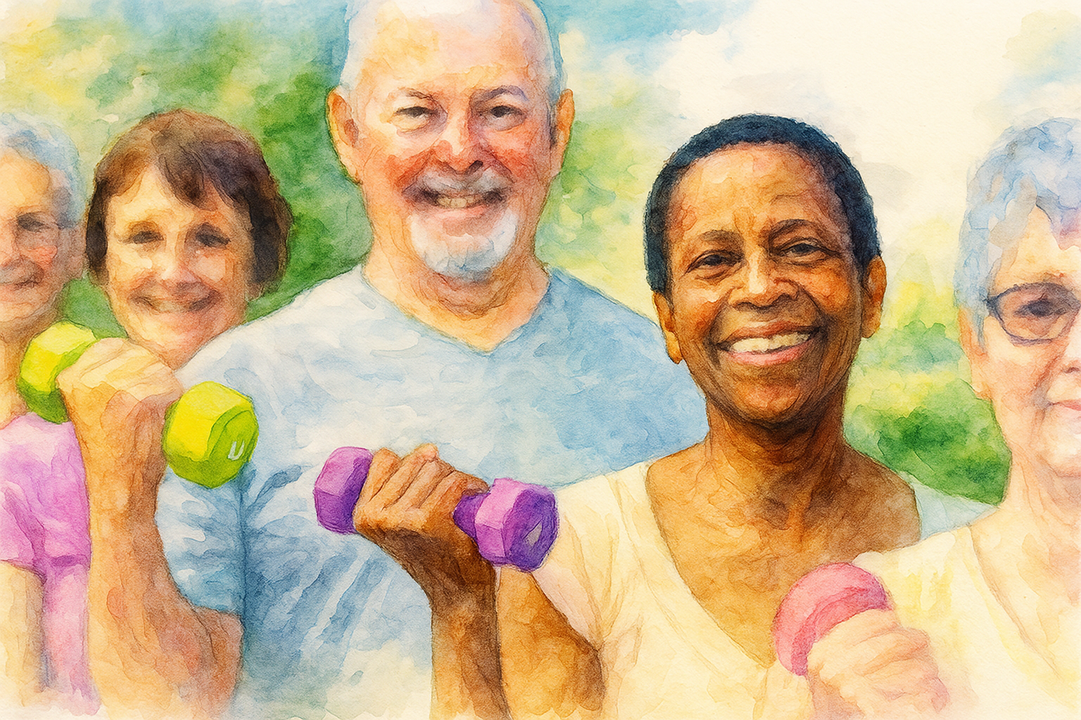 Weight training after lymphoedema
