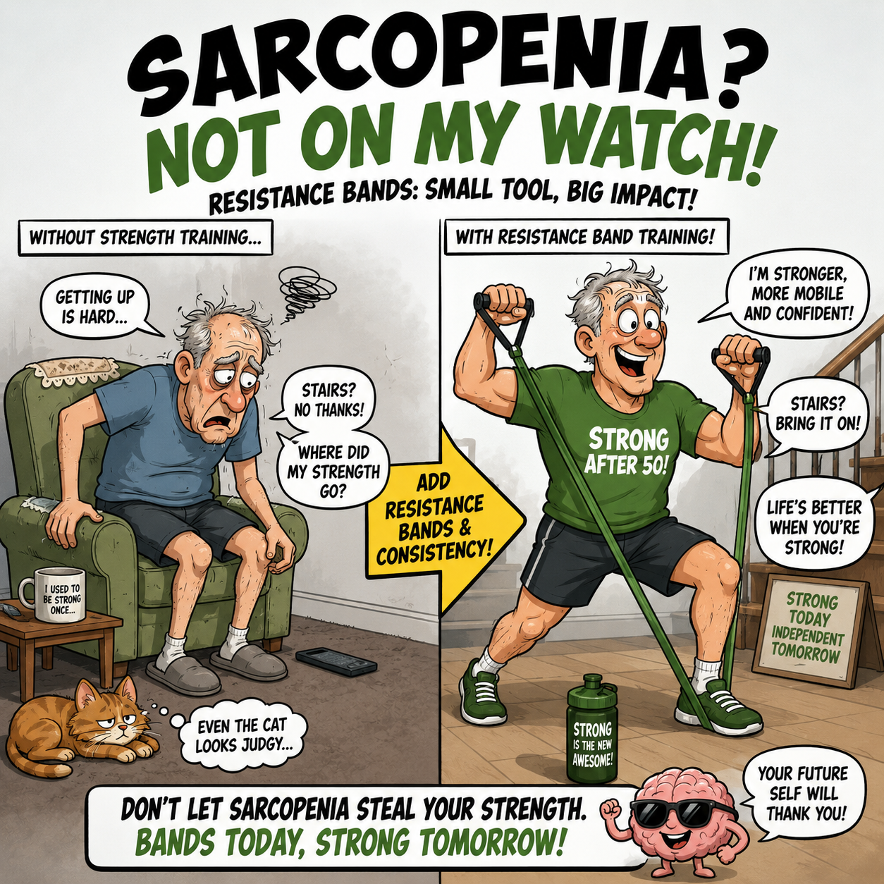 sarcopenia muscle loss after 50